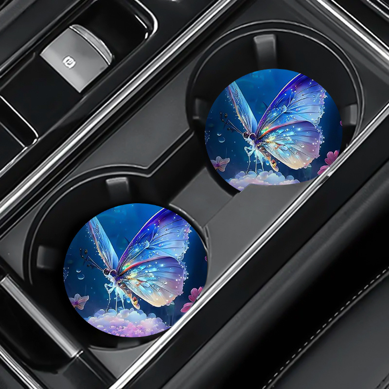 Car Accessories Unique - 2 peças de lindos porta-copos de
