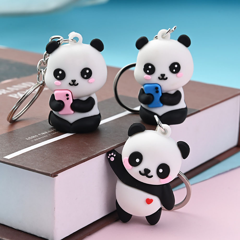 Chaveiro de Casal Panda em Est - Car Accessories Gift Ideas avaliação e preço