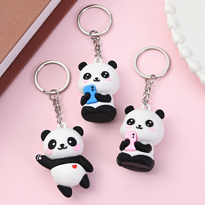 Chaveiro de Casal Panda em Est - Car Accessories Gift Ideas avaliação e preço