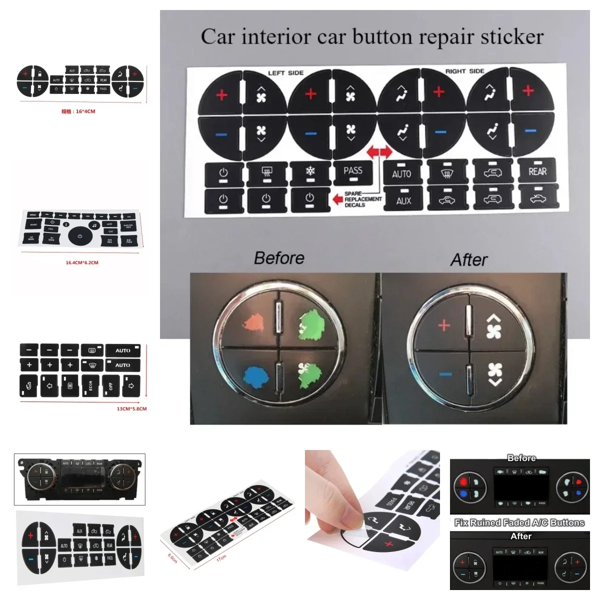 Botão da janela do carro inter - Car Accessories Unique avaliação e preço
