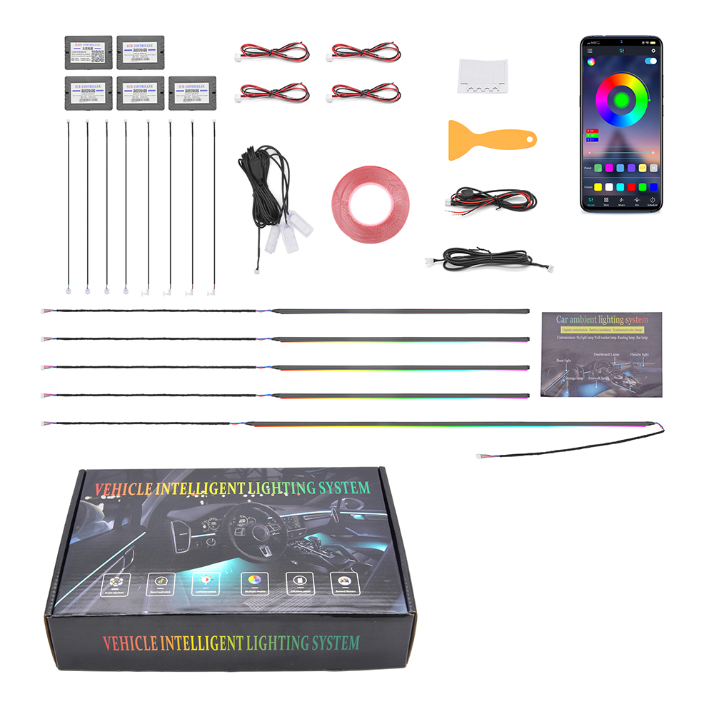 Kit de Luz Ambiente para Carro - Led Interior Ambient Light avaliação e preço