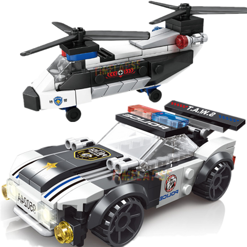 Novo diy moc cidade avião swat - Car Accessories Gift Ideas avaliação e preço