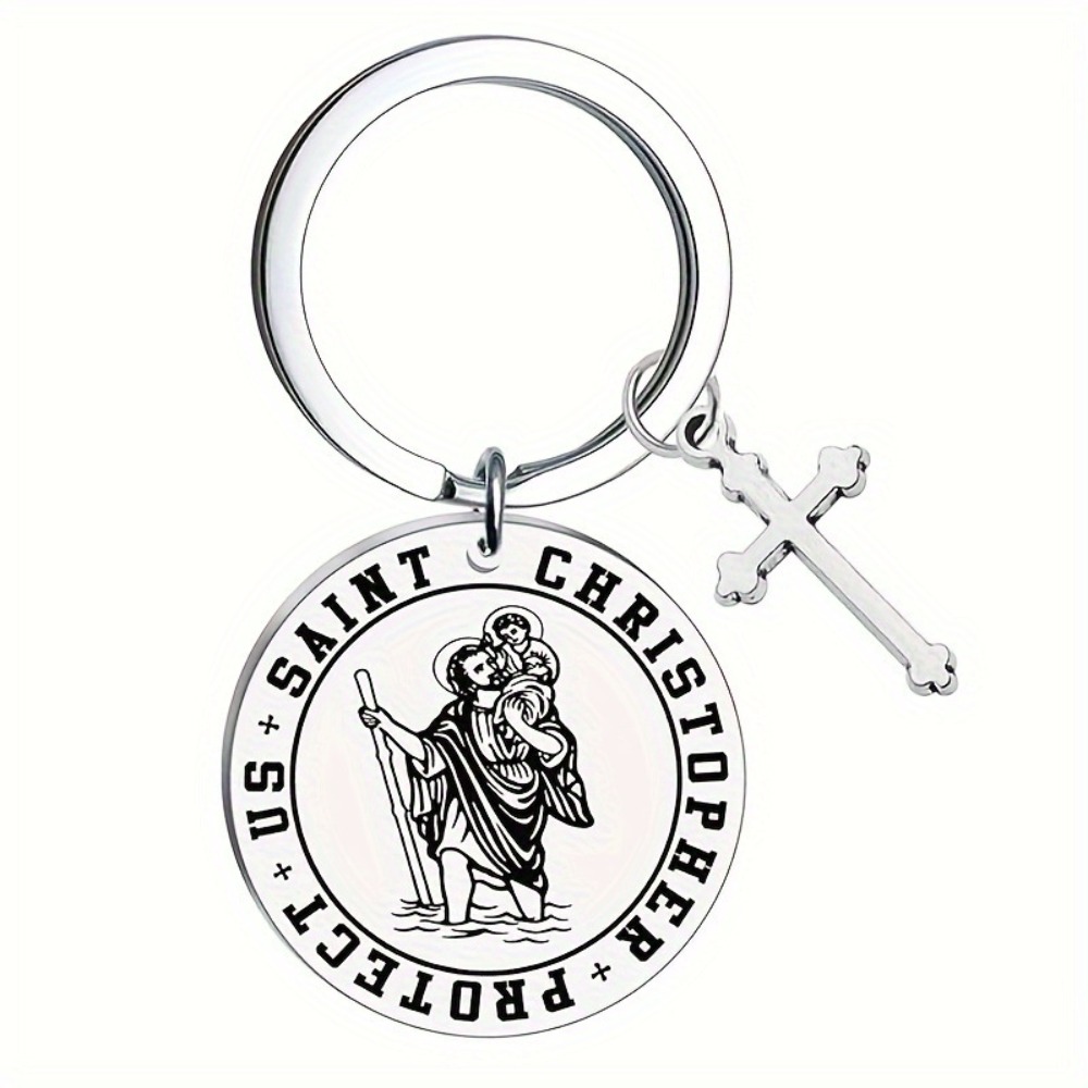 Aço inoxidável saint christoph - Car Accessories Gift Ideas avaliação e preço